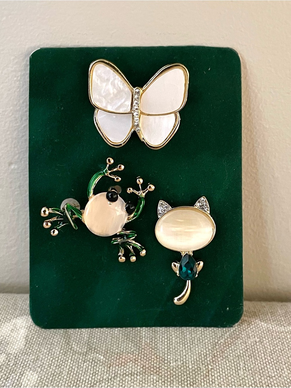 Brooch Trio